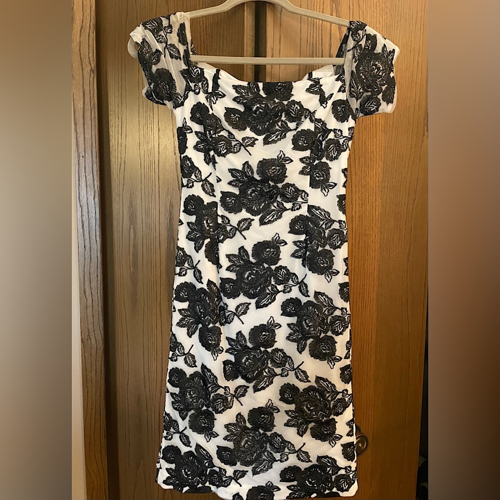Karl Lagerfeld Black & White Dress
